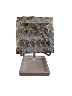 Ionic Column in dark gray...