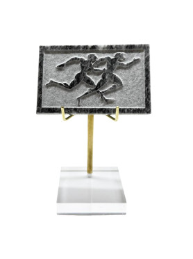 Ancient runners in a...