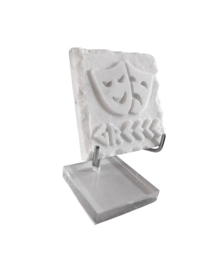 Ancient Theater Masks in...